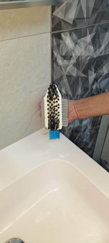 Univerzális kefe - zöld/fehér (1 db)