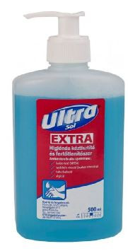 Ultra Sol extra fertőtlenítő szappan pump. 0,5l 