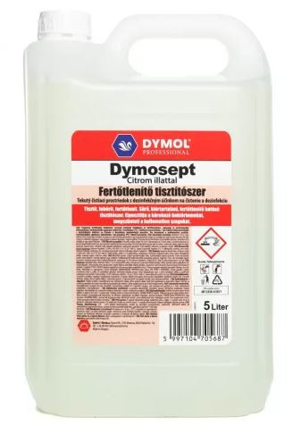 Dymosept felületfertőtlenítő 5l citrom illattal